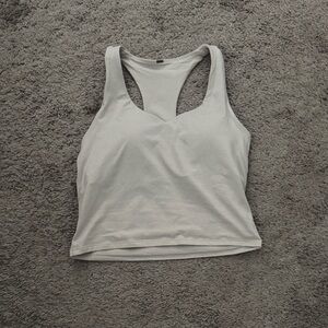 Vuori Gray Crop Top